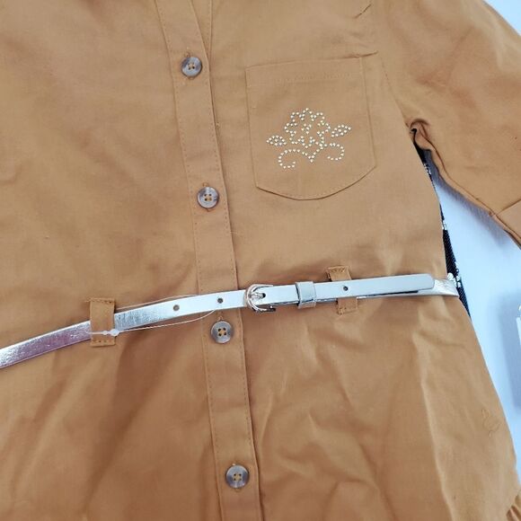 Little Lass 2 pc Matching Set with Belt Accessory - Picture 2 of 9